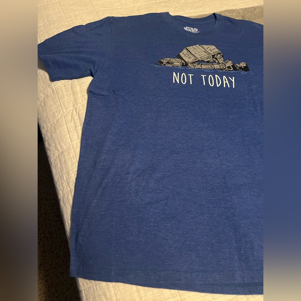 Star Wars Not Today Blue Tee - Picture 2 of 6